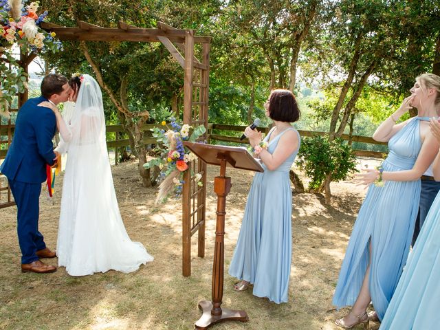 Le mariage de Romain et Laura à Varennes, Haute-Garonne 86