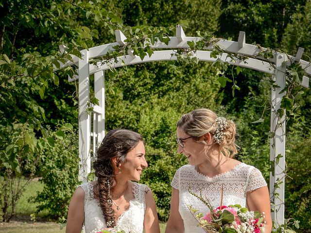 Le mariage de Mélanie et Audrey à Vayres, Gironde 12
