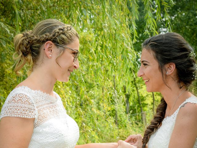 Le mariage de Mélanie et Audrey à Vayres, Gironde 44