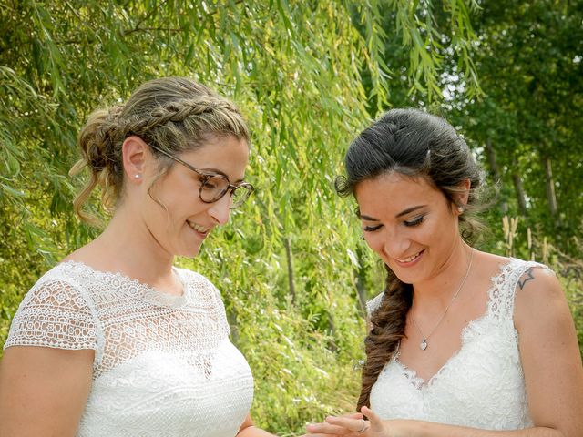 Le mariage de Mélanie et Audrey à Vayres, Gironde 46