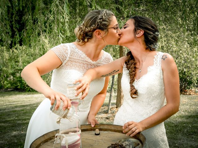 Le mariage de Mélanie et Audrey à Vayres, Gironde 49