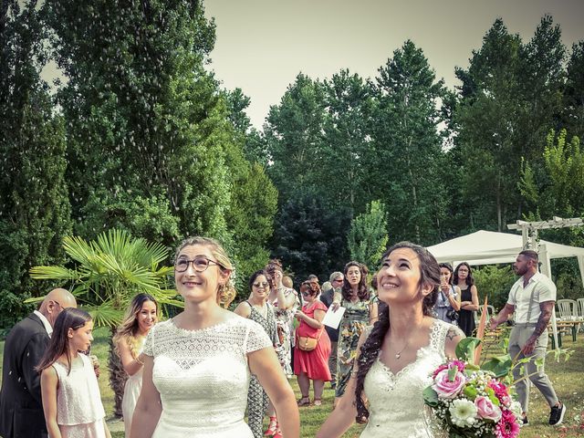 Le mariage de Mélanie et Audrey à Vayres, Gironde 56