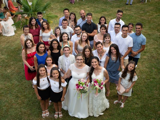 Le mariage de Mélanie et Audrey à Vayres, Gironde 69