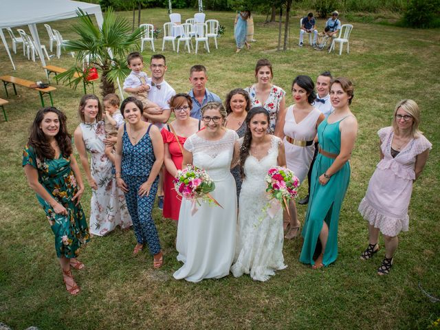 Le mariage de Mélanie et Audrey à Vayres, Gironde 72