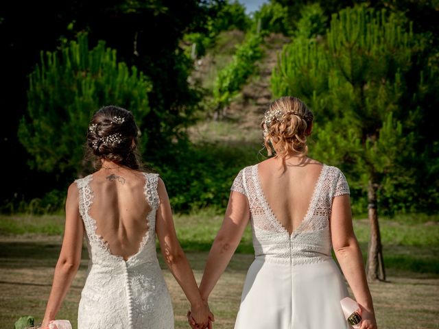 Le mariage de Mélanie et Audrey à Vayres, Gironde 86