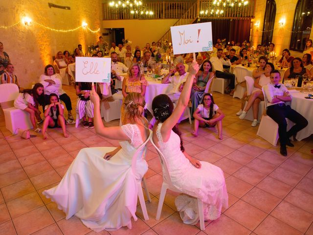 Le mariage de Mélanie et Audrey à Vayres, Gironde 163