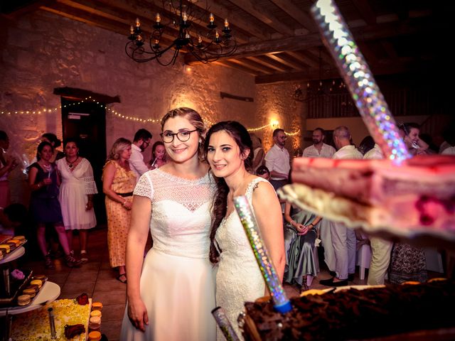 Le mariage de Mélanie et Audrey à Vayres, Gironde 176