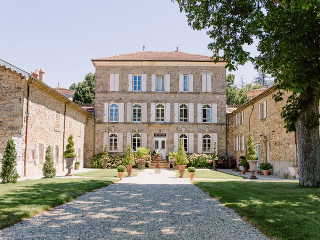 Le mariage de Romain et Aimienne à Lemps, Ardèche 1