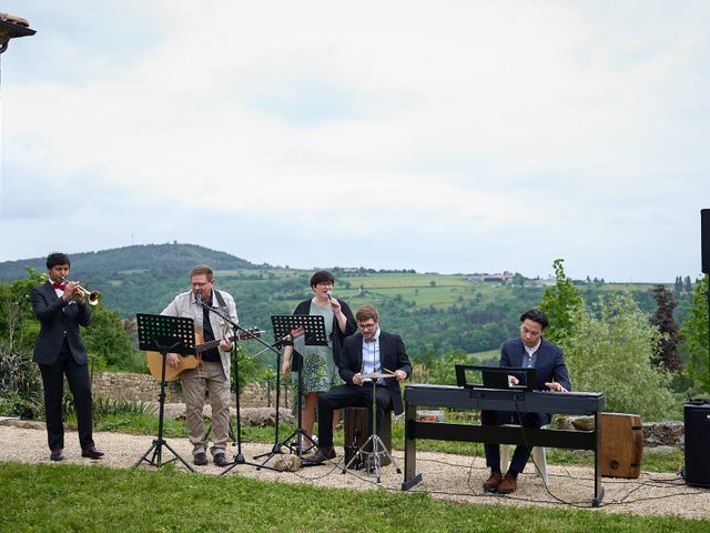 Le mariage de Jean-Baptiste et Kanellina à Saint-Romain-d&apos;Ay, Ardèche 25