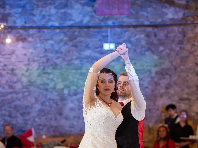 Le mariage de Jean-Baptiste et Kanellina à Saint-Romain-d&apos;Ay, Ardèche 77