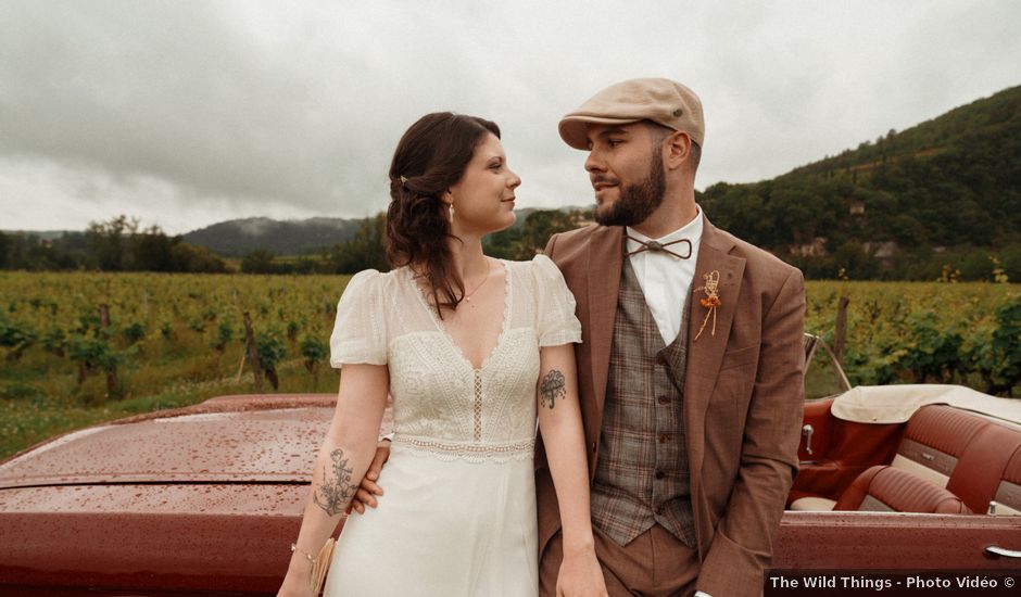 Le mariage de Xavier et Alice à Cahors, Lot