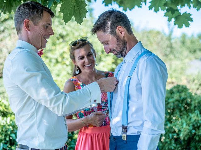 Le mariage de Damien et Bérengère à Saint-Alban-de-Montbel, Savoie 7