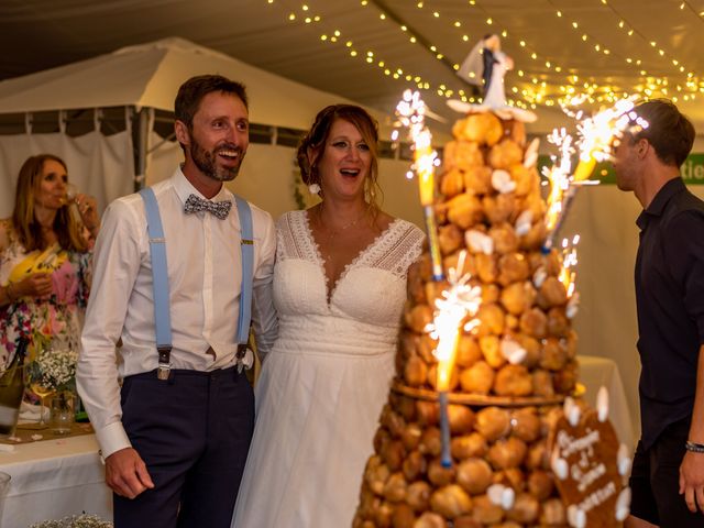 Le mariage de Damien et Bérengère à Saint-Alban-de-Montbel, Savoie 64