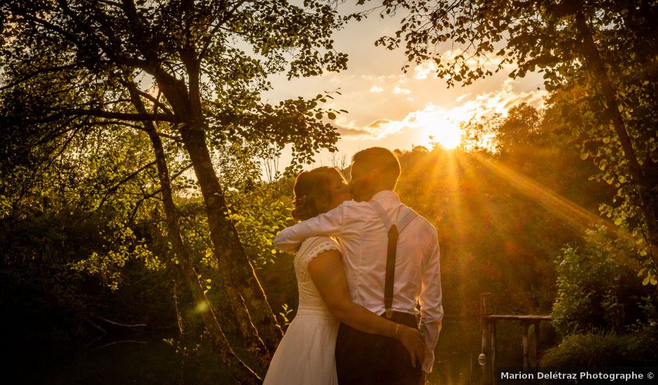 Le mariage de Damien et Bérengère à Saint-Alban-de-Montbel, Savoie