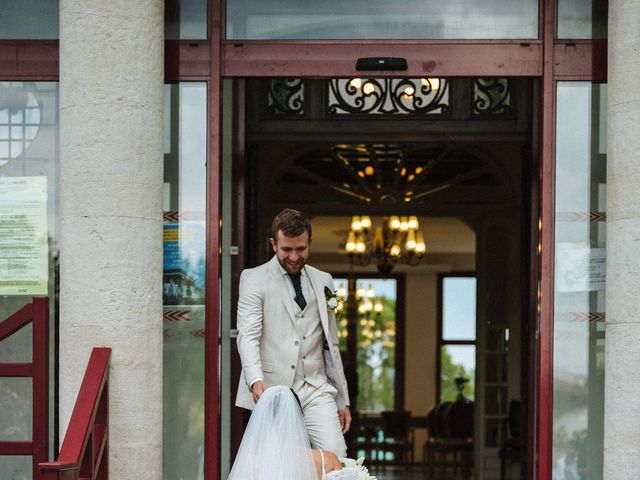 Le mariage de Romain et Fanny à Biscarrosse, Landes 78