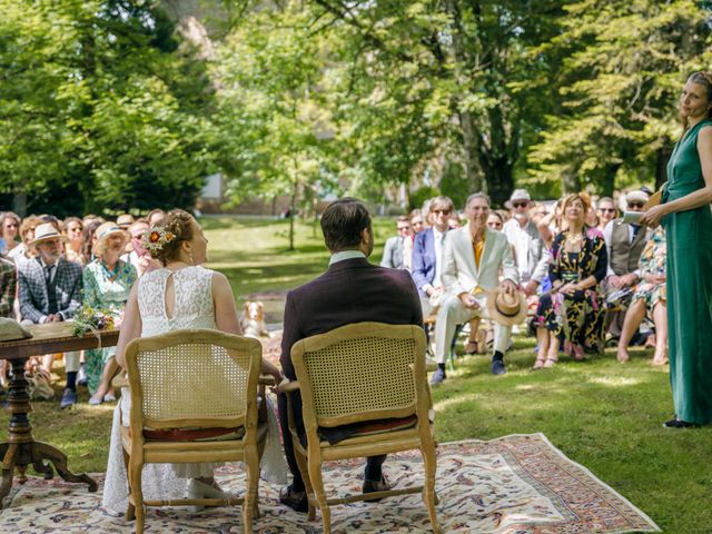 Le mariage de Sander et Lot à Ayen, Corrèze 10