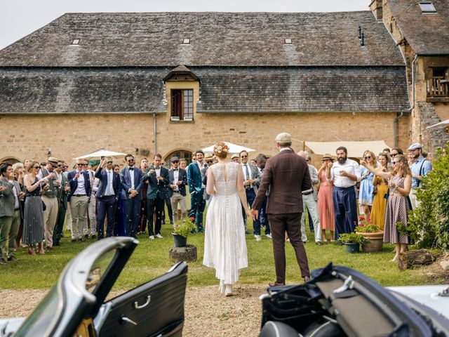 Le mariage de Sander et Lot à Ayen, Corrèze 28
