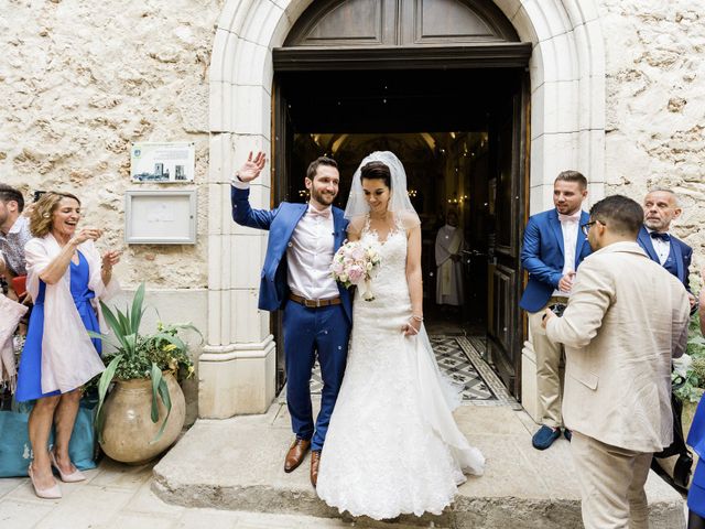Le mariage de Florian et Jessica à Valbonne, Alpes-Maritimes 52