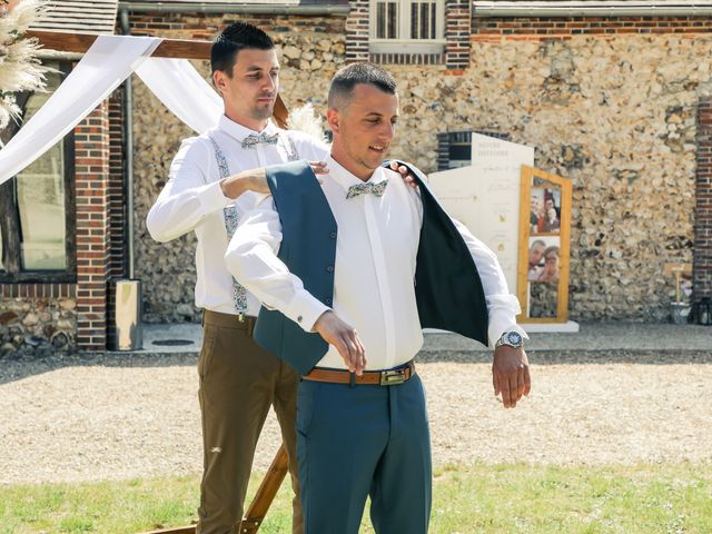 Le mariage de Loïc et Amélie à Bellême, Orne 6