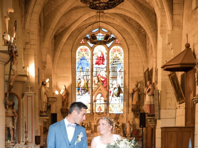 Le mariage de Xavier et Aurore à Loudun, Vienne 33