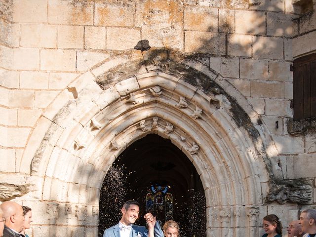 Le mariage de Xavier et Aurore à Loudun, Vienne 35