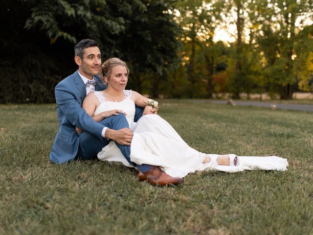 Le mariage de Xavier et Aurore à Loudun, Vienne 46