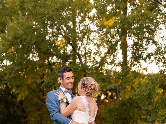 Le mariage de Xavier et Aurore à Loudun, Vienne 49