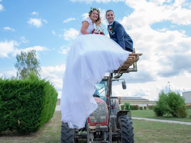 Le mariage de Marine et Valentin à Giffaumont-Champaubert, Marne 1