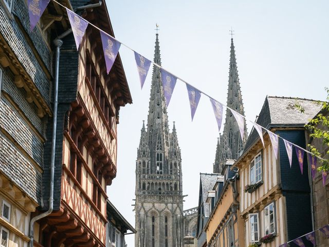 Le mariage de David et Marianne à Quimper, Finistère 36