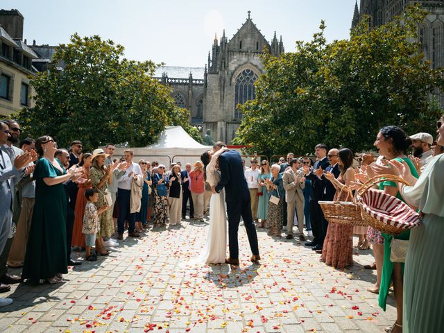 Le mariage de David et Marianne à Quimper, Finistère 54