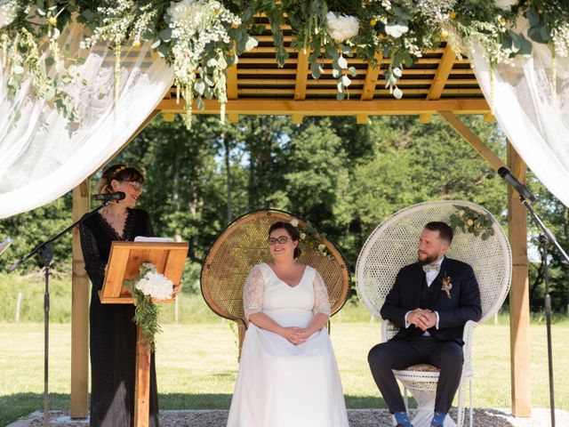 Le mariage de Thomas et Constance à Autrèche, Indre-et-Loire 49