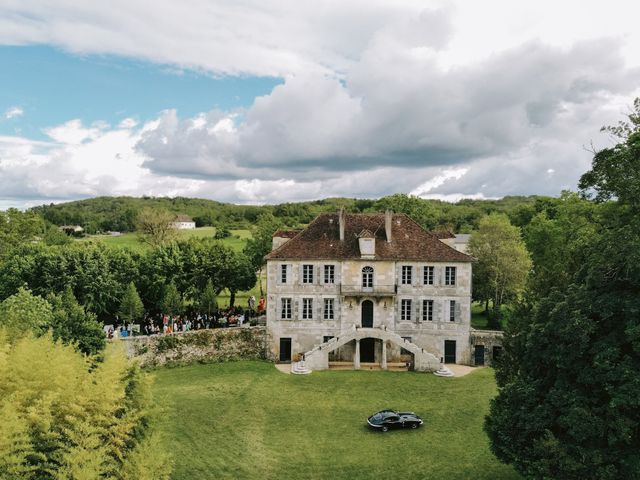 Le mariage de Augustin et Léa à Terrasson-Lavilledieu, Dordogne 1