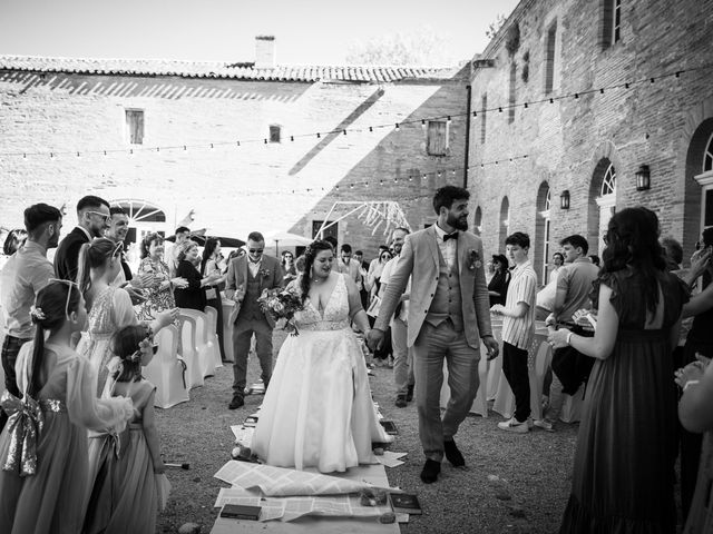 Le mariage de Romain et Elodie à Montesquieu-Volvestre, Haute-Garonne 38