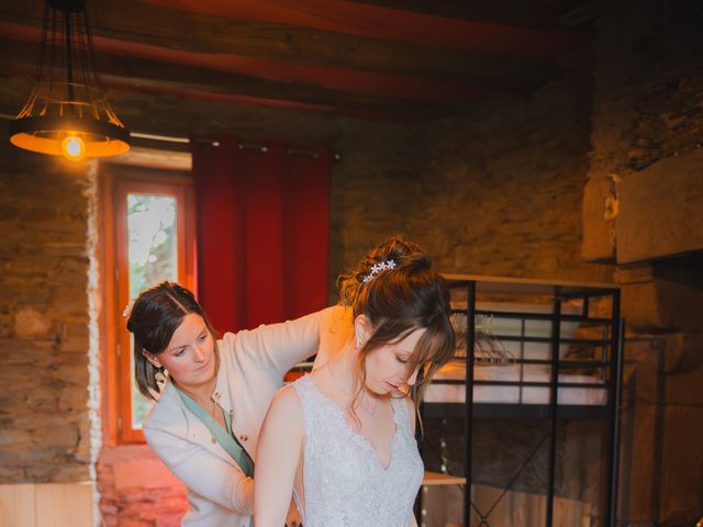 Le mariage de Erwann et Soline à Taupont, Morbihan 2