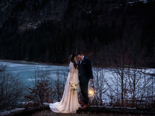 Le mariage de Florian et Marie-Eve à Montriond, Haute-Savoie 26