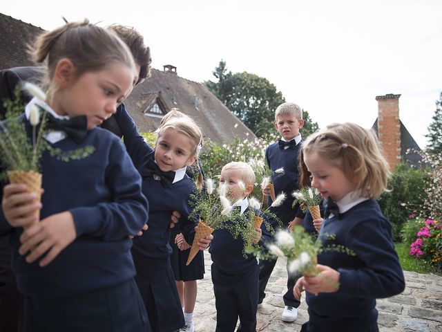 Le mariage de Ben et Myrtille à Boisset-les-Prévanches, Eure 10