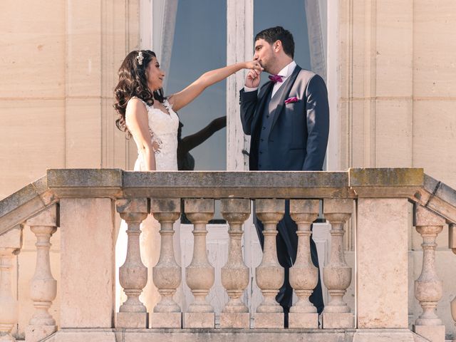 Le mariage de Lucia et Étienne à Dangu, Eure 1