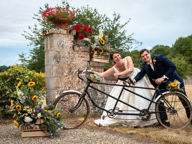 Le mariage de Jérôme et Claire à Voves, Eure-et-Loir 77