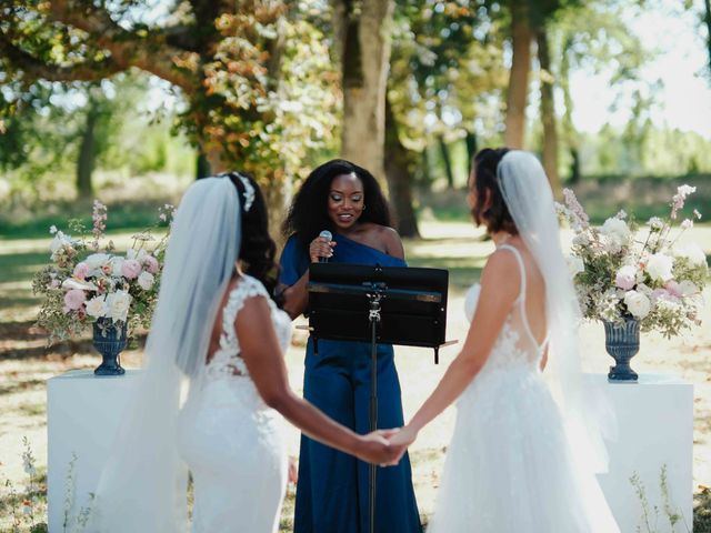 Le mariage de Scarlett et Aisha à Asques, Gironde 30