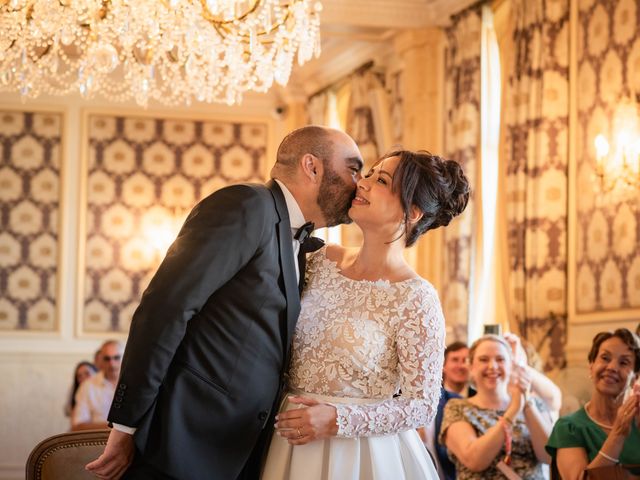 Le mariage de Olivier et Lamia à Louveciennes, Yvelines 1