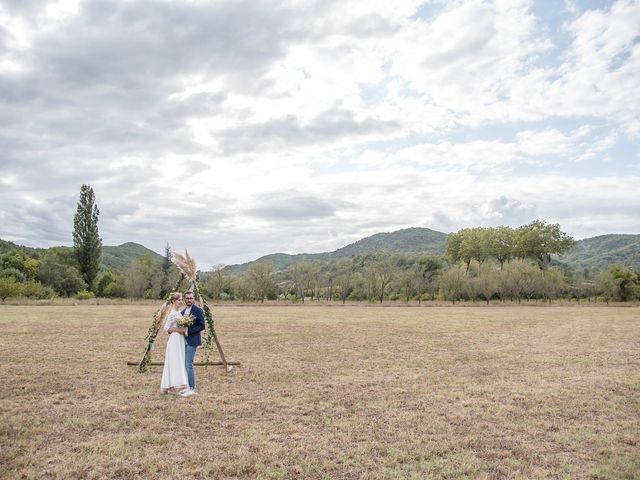 Le mariage de Mike et Faustine à Espéraza, Aude 2