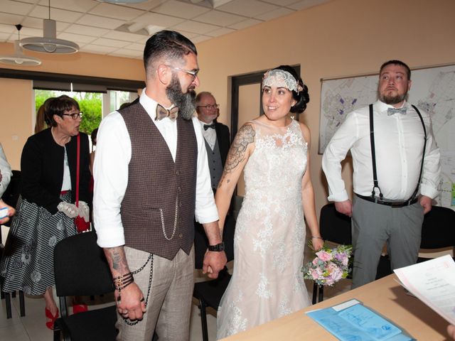 Le mariage de David et Catherine à Chabournay, Vienne 2