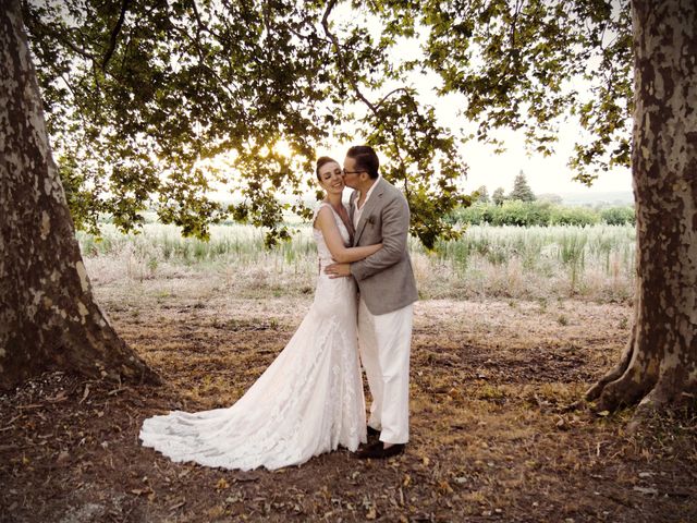 Le mariage de Laurent et Andrea à Uchaux, Vaucluse 78