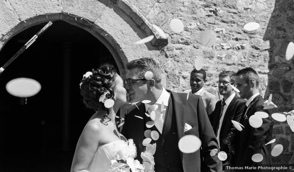 Le mariage de Géraud et Mathilde à Saint-Maurice-en-Cotentin, Manche