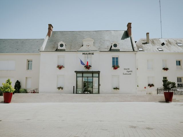 Le mariage de Noël et Sophie à Saint-Martin-le-Beau, Indre-et-Loire 1