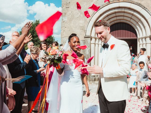 Le mariage de Frederick et Chloé à Buzançais, Indre 1