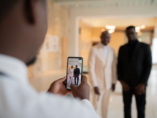 Le mariage de Chérubin et Absatou à Parigné-l'Évêque, Sarthe 1