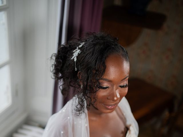 Le mariage de Chérubin et Absatou à Parigné-l'Évêque, Sarthe 9