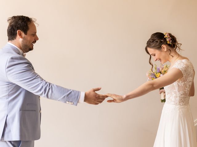 Le mariage de Théau et Coline à Oradour-sur-Glane, Haute-Vienne 41