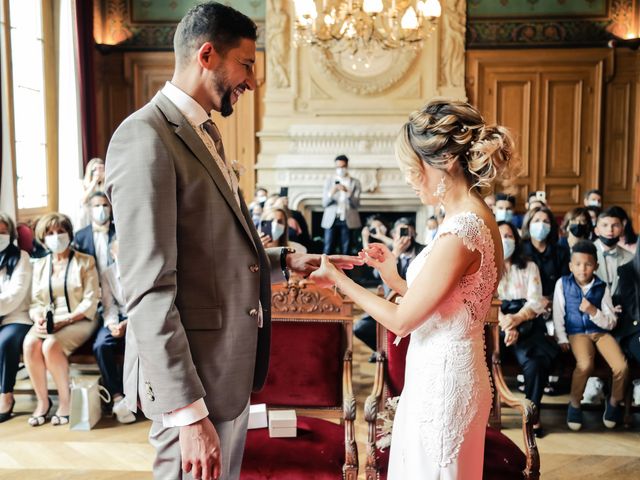 Le mariage de Farid et Lydia à Paris, Paris 39